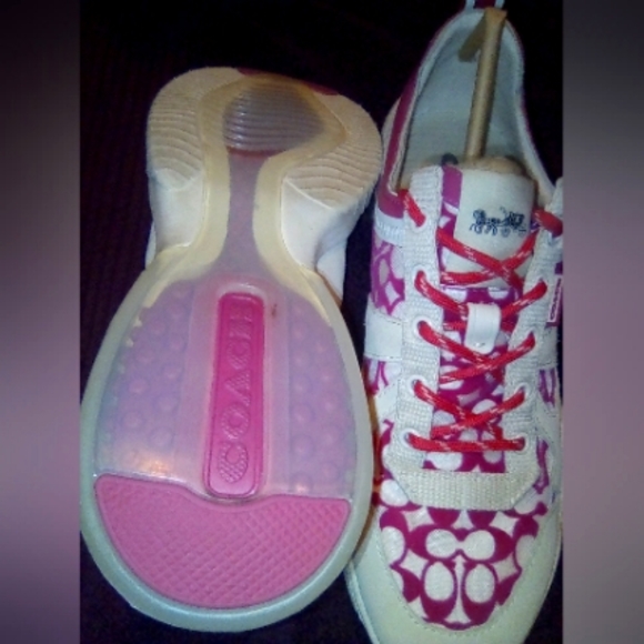 COACH HYPOCRITE CITY SOLE SIGNATURE MESH TRAINER 7 SERIES TRAINER SPORTS SHOES - Picture 2 of 16